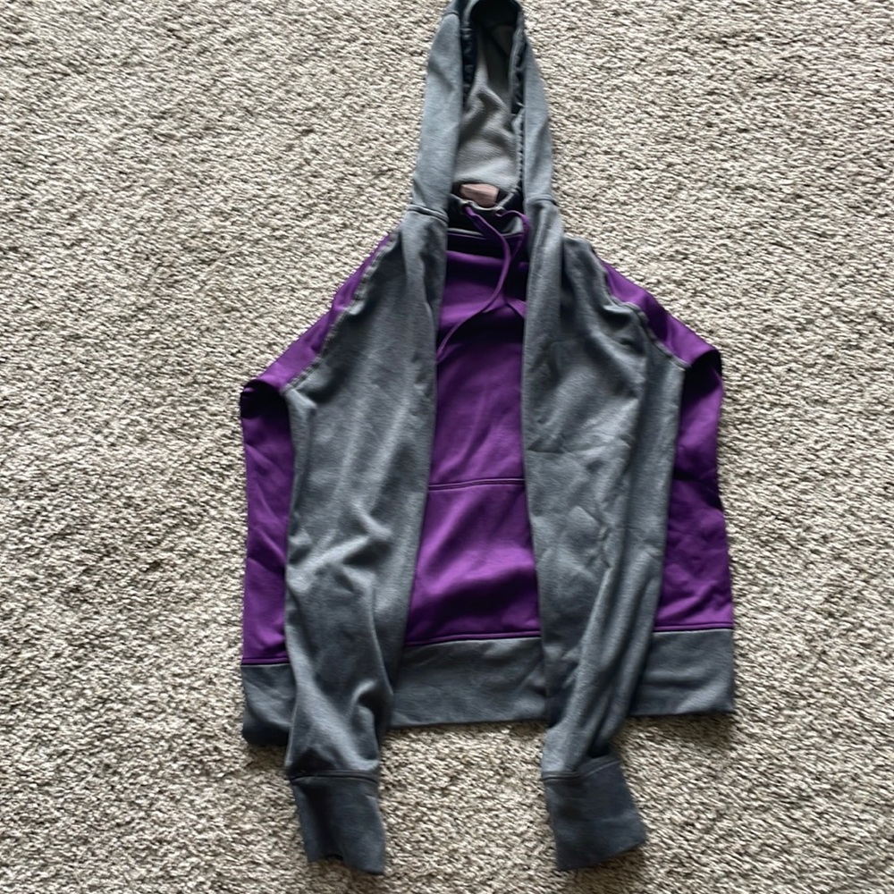 Purple energy zone sweater
